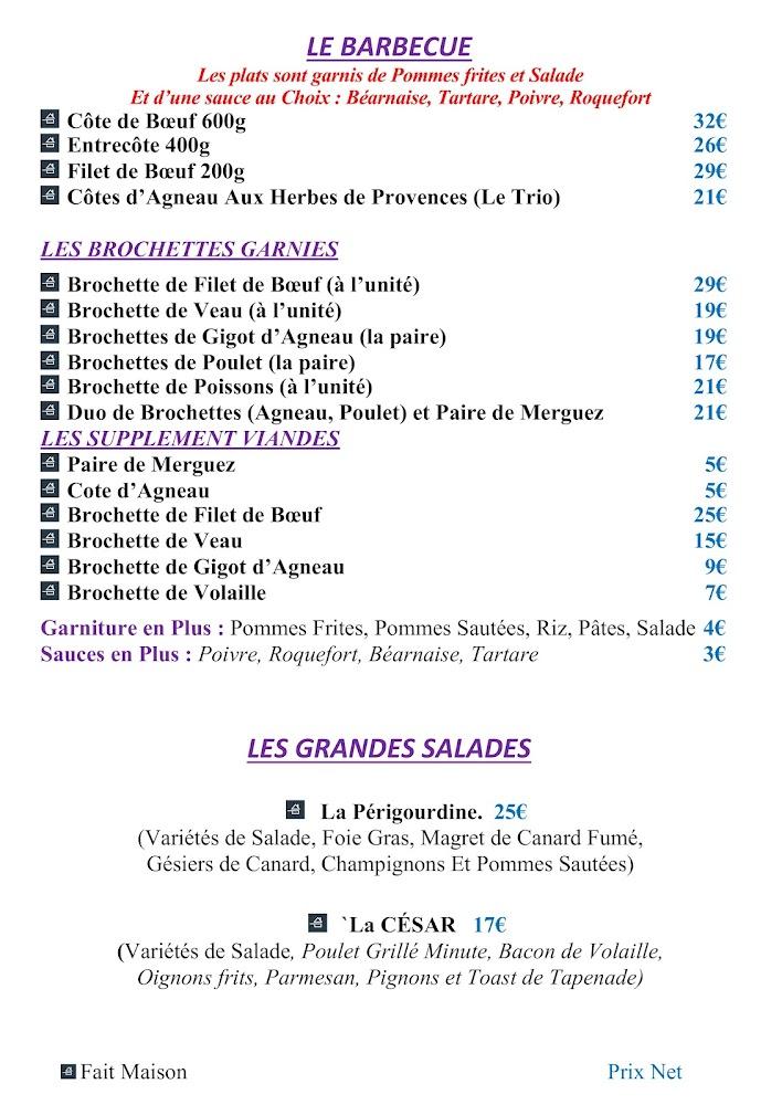 L'ETOILE D'OR - Menu Image 2