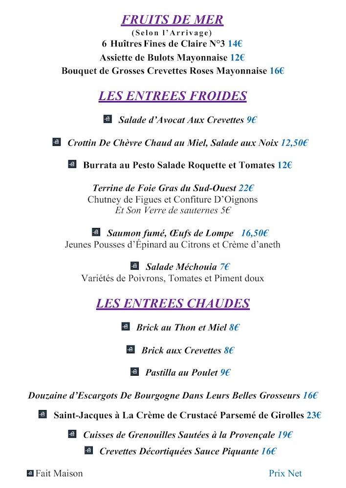 L'ETOILE D'OR - Menu Image 3